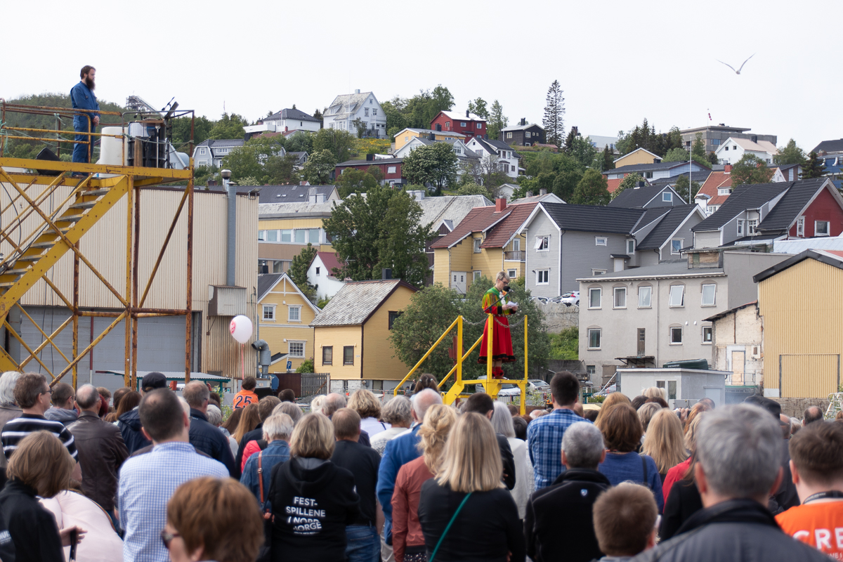 Festspilltale - åpning Festspillene i Harstad 2017 - Unedited Photo