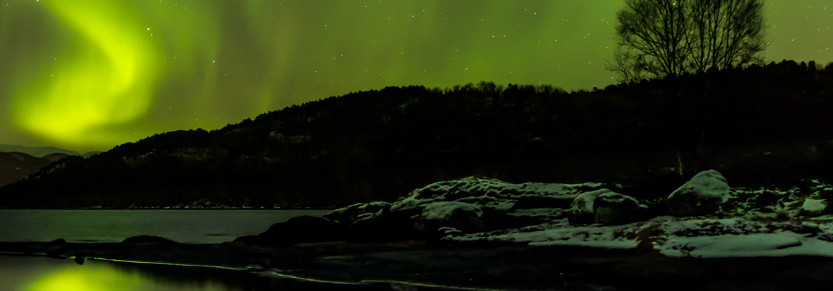 Nordlys over Lillevasshavet